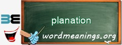 WordMeaning blackboard for planation